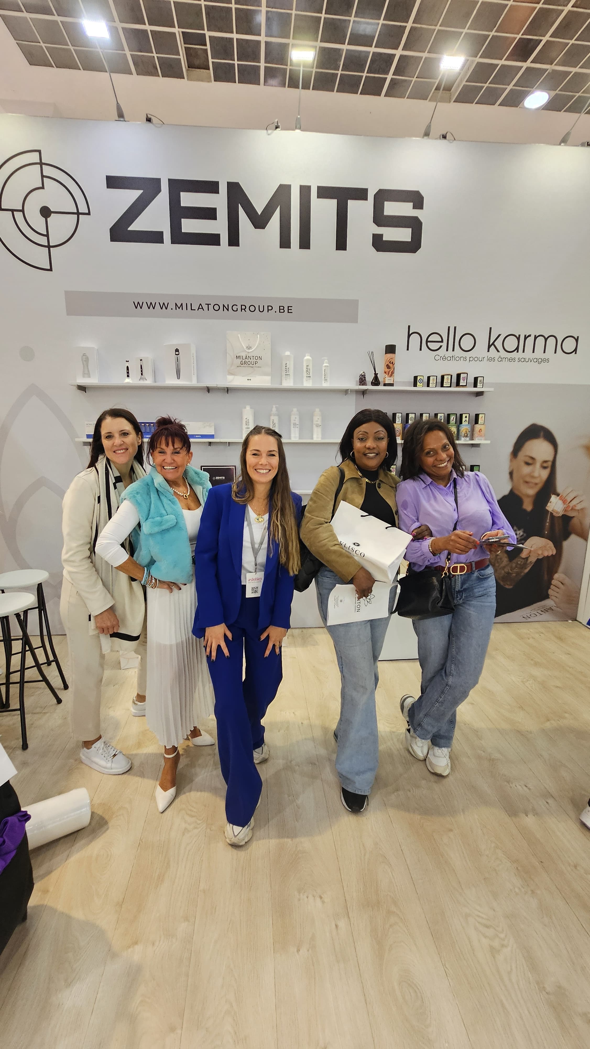 Présentation des résultats avec machines Zemits