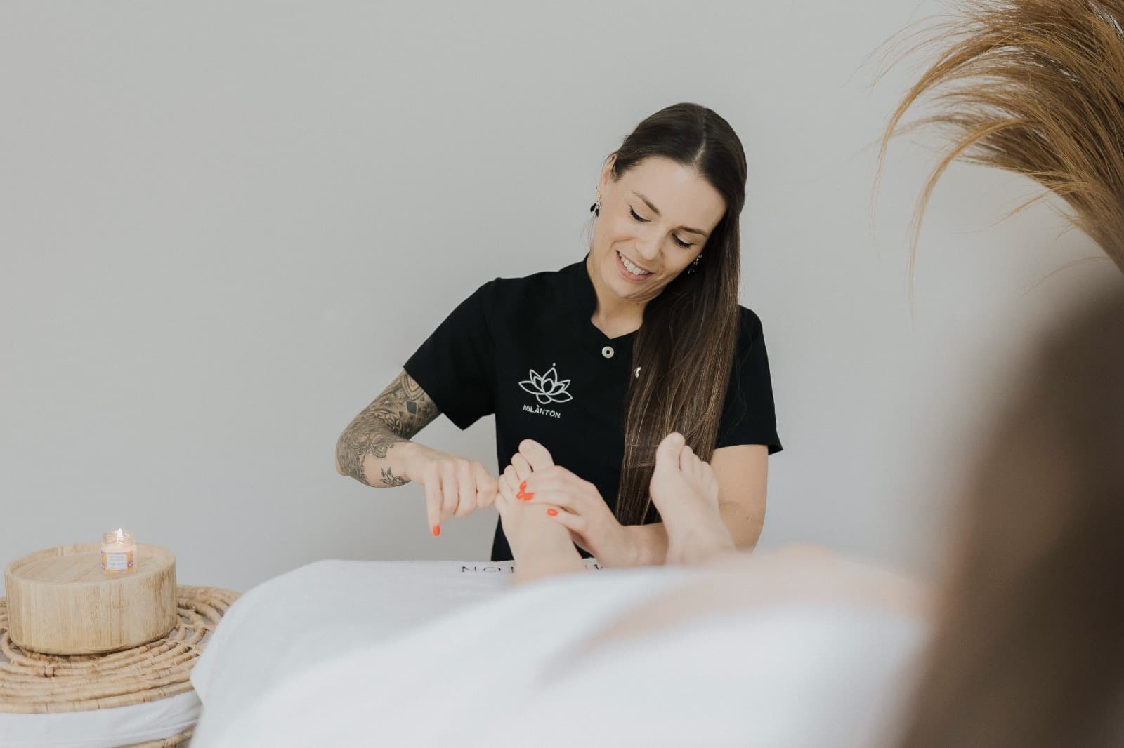 Massage pieds et mains