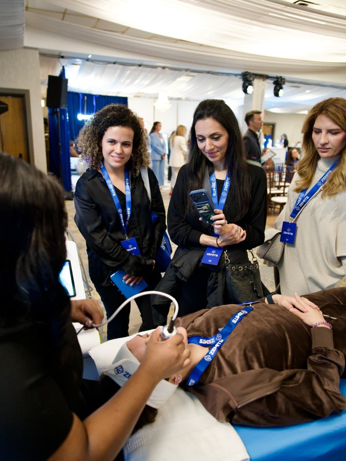 Démonstration soin visage live ZEMITS